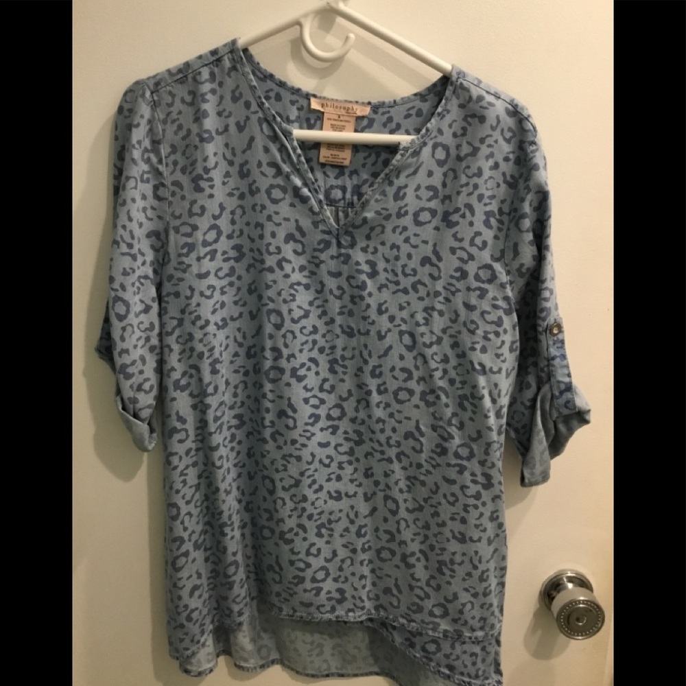 Philosophy Tencil Blouse
